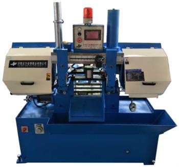 金萬鋒數控帶鋸床，鋸切中備受青睞