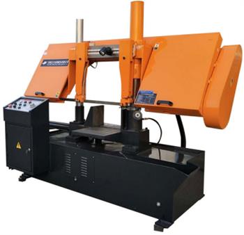 金萬鋒臥式帶鋸床，實現高質量鋸切效果