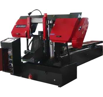 金鋒鋸業(yè)鋼筋專(zhuān)切帶鋸床