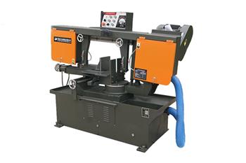 走近金鋒鋸業(yè)，帶你了解角度帶鋸床!